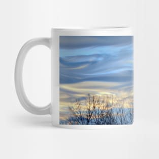 Treeline & Clouds (Impressionism) Mug